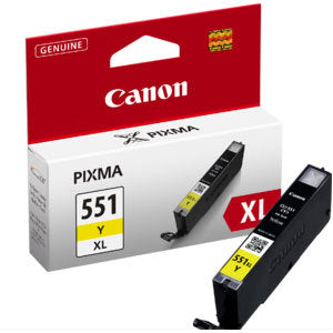 Canon CLi551XL Yellow Ink Cartridge