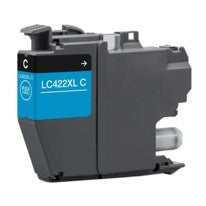 Compatible Brother LC422XL Cyan Printer ink Cartridge