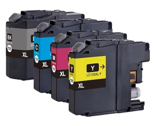 Brother LC127XL & 125XL Compatible Ink Cartridge Value Pack 