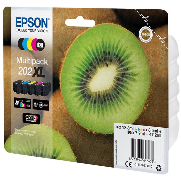 Epson 202XL Ink Cartridge Value Pack