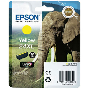 Epson 24XL Elephant Yellow Ink Cartridge