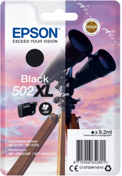 Epson 502XL High Capacity Black Ink Cartridge