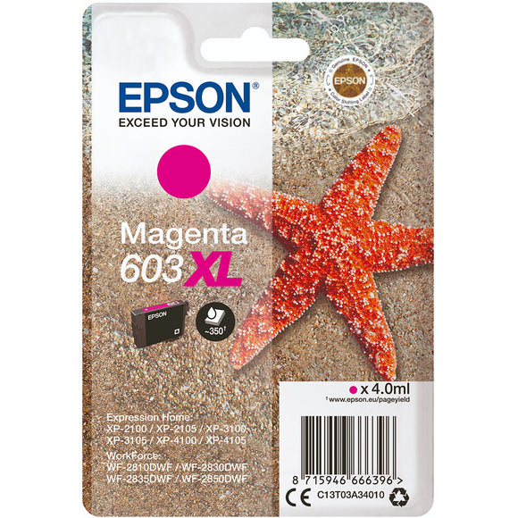 Epson 603XL Magenta Ink Cartridge