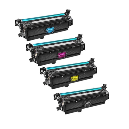 Compatible HP CE260A & 261A Cyan, Magenta & Yellow Toner Value Pack