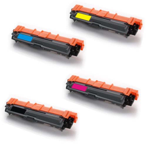 Brother TN241 &TN245 Toner Cartridge 4 Pack Compatible