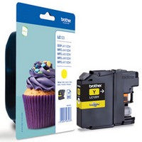 Brother LC123 Yellow Ink Cartridge