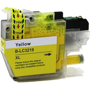 Brother LC3219XL Yellow Compatible Ink Cartridge