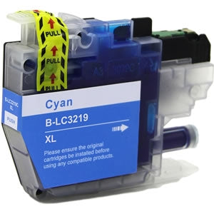 Brother LC3219XL Cyan Compatible Ink Cartridge 