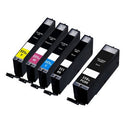 Canon CLi551 & PGi550 XL Black,Cyan Magenta & Yellow Compatible Ink cartridge Set