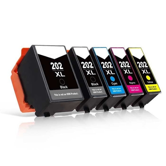 Compatible Epson 202XL Ink Cartridge Value Pack