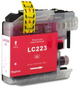 Compatible Brother LC223 Magenta Ink Cartridge