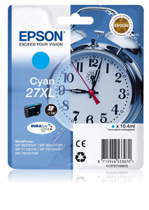 Epson Clock 27XL Cyan Ink Cartridge
