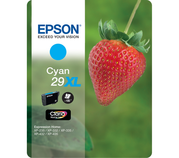 Epson 29XL (T2992) Hi Capacity Cyan Ink Cartridge