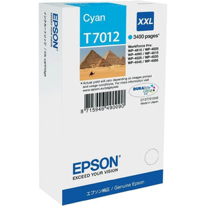 Epson T7012 Hi Capacity Cyan Ink Cartridge