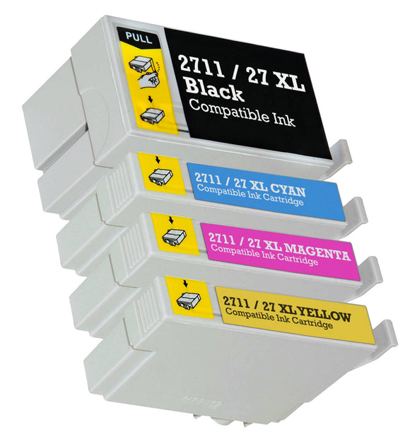 Epson T2711,12,13 & 14 Compatible Hi Capacity Ink Cartridges