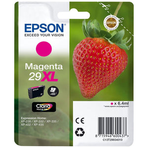 Epson 29XL (T2993) Hi Capacity Magenta Ink Cartridge