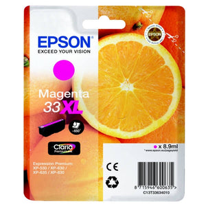 Epson 33XL Magenta Ink Cartridge
