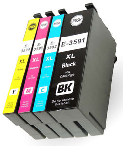 Compatible Epson 35XL Padlock Hi Capacity Ink Cartridge Value Pack