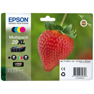 Epson 29XL(T2996) Hi Capacity 4 Cartridge Value Pack