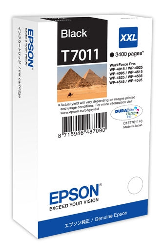 Epson T7011 Hi Capacity Black Ink Cartridge