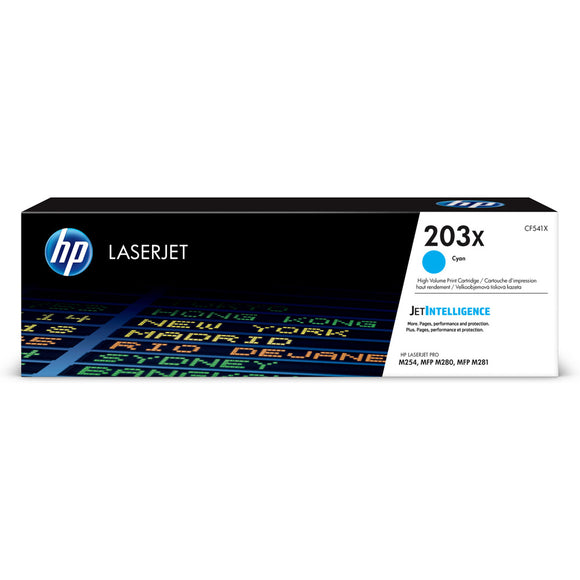 HP 203X - Cyan (CF541X) Printer Toner