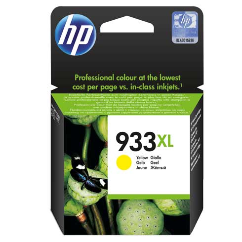 Hewlett Packard 933XL (CN056AE) Hi Capacity Yellow Ink Cartridge