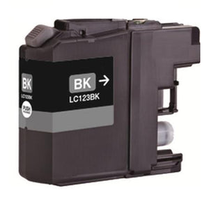 Brother LC123BK Black Compatible Ink Cartridge