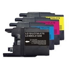 Brother LC1240 Compatible Black,Cyan, Magenta & Yellow Ink Cartridge Value Pack