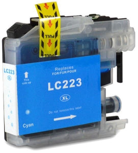 Compatible Brother LC223 Cyan Ink Cartridge