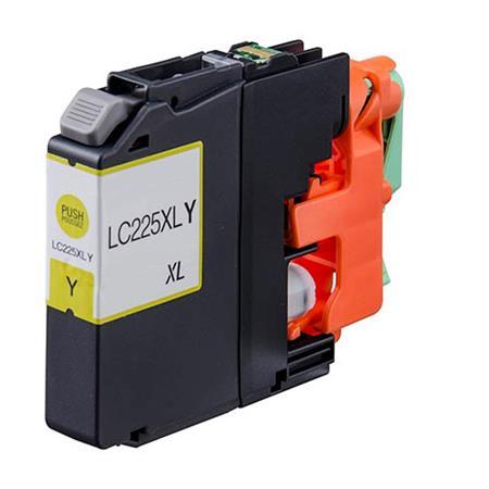 Brother LC225XL Yellow Hi Capacity Compatible Ink Cartridge