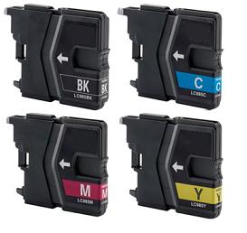 Brother LC985 Black,Cyan,Magenta & Yellow Ink Cartridge Multi Pack