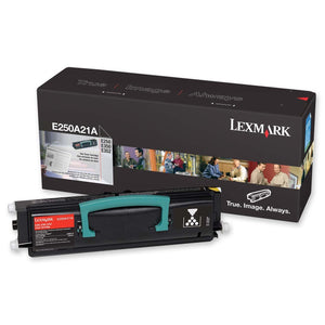 Lexmark E250 Black 3,500 Page Toner Cartridge
