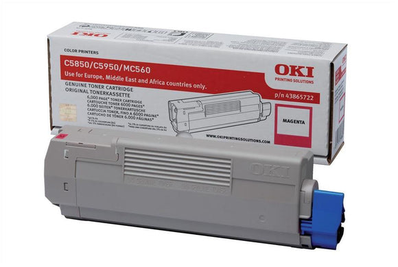 OKI MC560 Magenta Toner Cartridge
