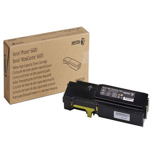 Xerox 106R02231 Yellow Hi Capacity Toner Cartridge