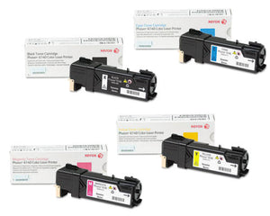 Xerox 6140 Multi Pack Bk,C,M & Y Toner Cartridge
